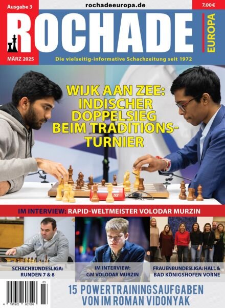 Rochade Europa – Marz 2025 Cover