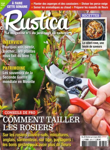 Rustica – 28 Fevrier 2025 Cover