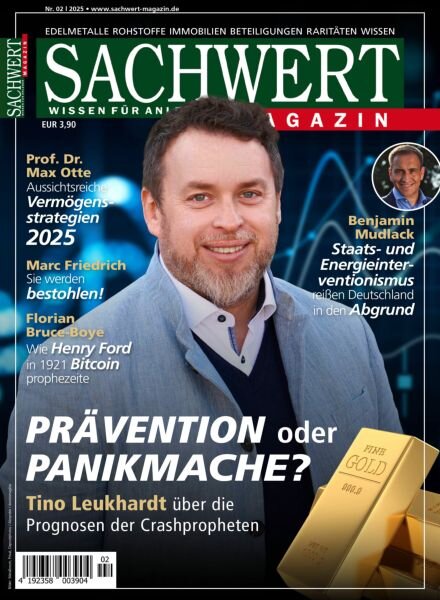 Sachwert Magazin – Marz 2025 Cover