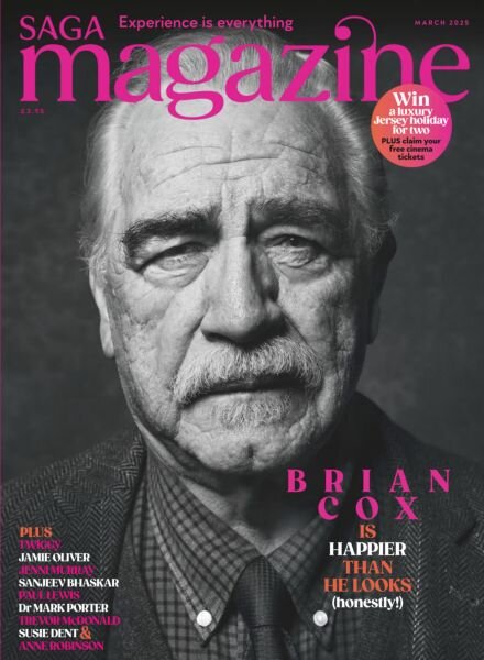 Saga Magazine – March 2025 Cover