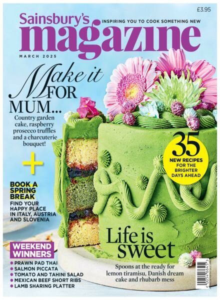 Sainsbury’s Magazine – March 2025 Cover