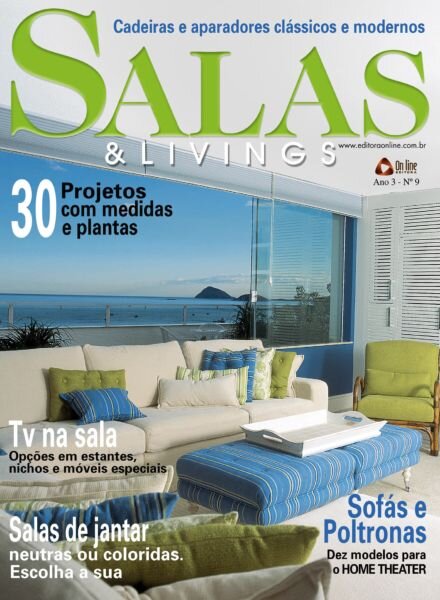 Salas & Livings – Fevereiro 2025 Cover