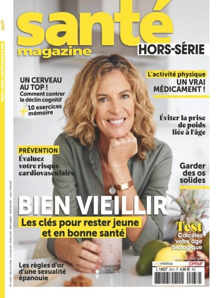 Sante Magazine – Hors-Serie N 38 – Mars-Avril 2025 Cover