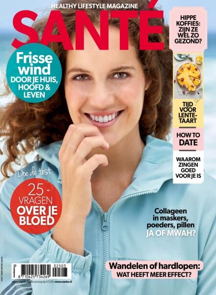 Sante Netherlands – Maart 2025 Cover