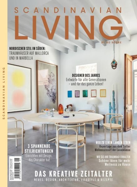 Scandinavian Living Deutsche Ausgabe – Februar 2025 Cover