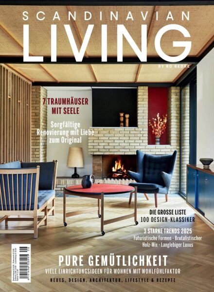 Scandinavian Living Deutsche Ausgabe – Nr 8 2024 Cover