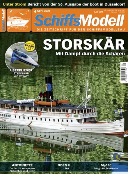 SchiffsModell – April 2025 Cover