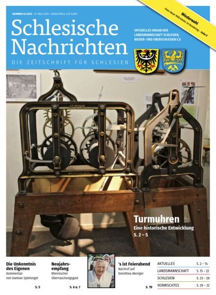 Schlesische Nachrichten – Nr 3 2025 Cover