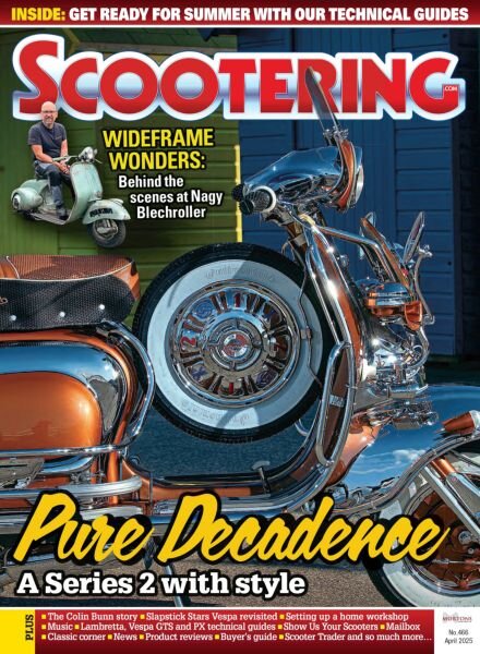 Scootering – April 2025 Cover