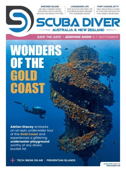 Scuba Diver Australia & New Zealand – March 2025 Cover