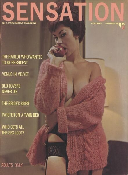 Sensations – Volume 1 Number 2 1964 Cover