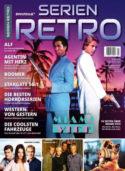 Serien Retro – April-Mai 2025 Cover