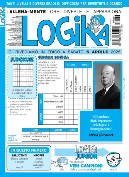 Settimana Logika – Marzo 2025 Cover