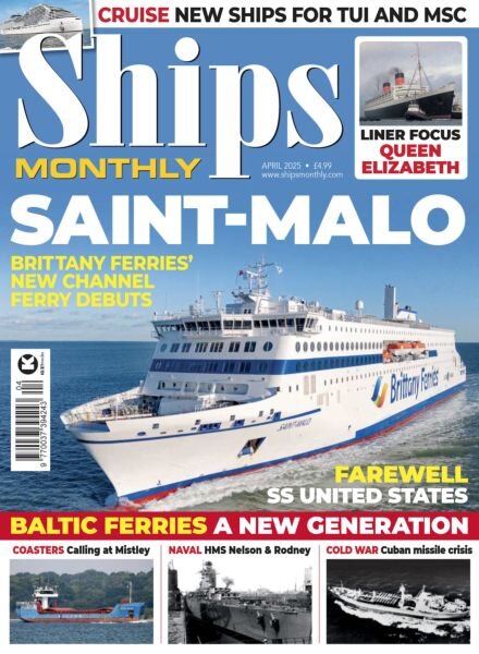 Ships Monthly – April 2025 Cover