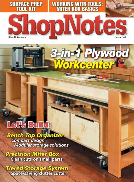 ShopNotes Magazine – March 2025 Cover