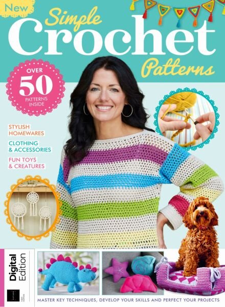 Simple Crochet Patterns – 1st Edition – March 2025 Cover