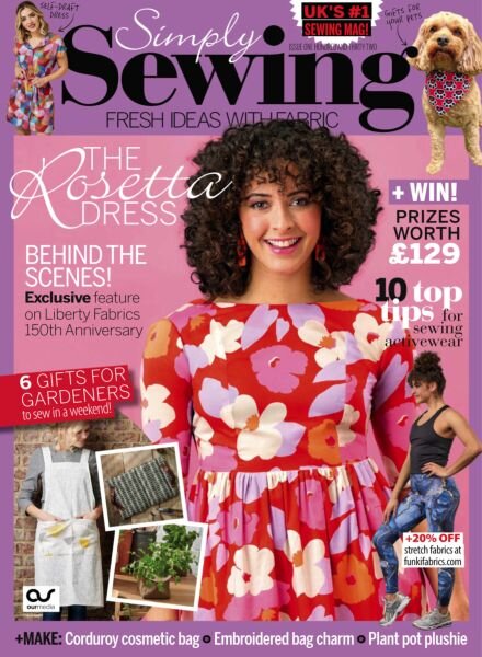 Simply Sewing – Issue 132 2025 Cover