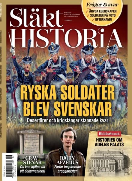 Slakthistoria – Mars 2025 Cover
