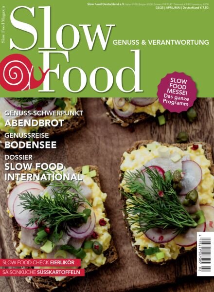Slow Food – April-Mai 2025 Cover