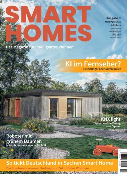 Smart Homes – Marz-April 2025 Cover