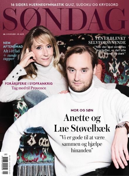 Sondag – 10 Marts 2025 Cover
