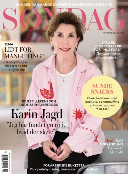 Sondag – 3 Marts 2025 Cover