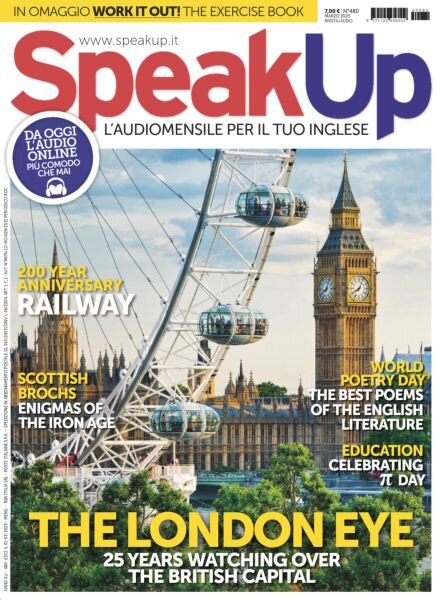Speak Up Edizione italiana – Numero 480 2025 Cover