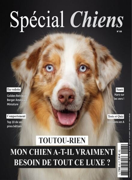 Special Chiens – Avril-Mai-Juin 2025 Cover