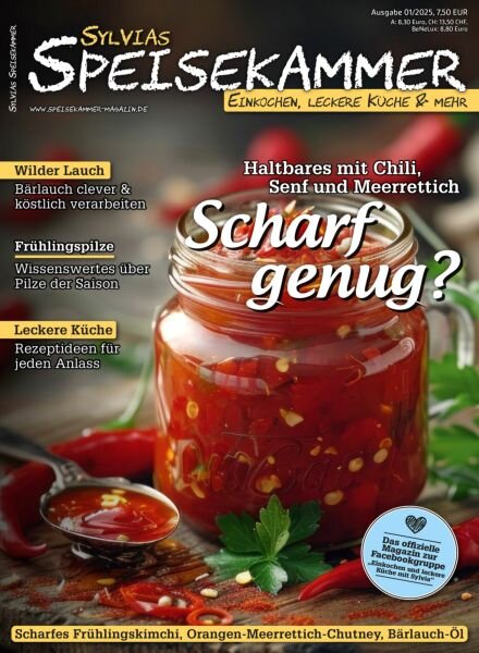 Speisekammer – 14 Marz 2025 Cover
