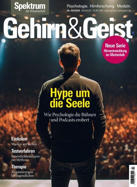 Spektrum Gehirn&Geist – April 2025 Cover