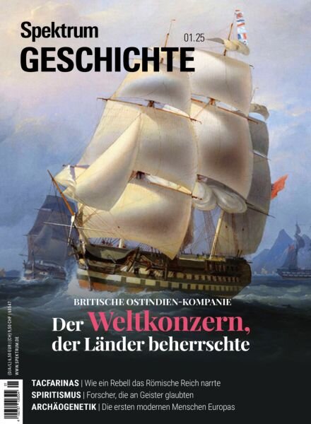 Spektrum Geschichte – 28 Februar 2025 Cover
