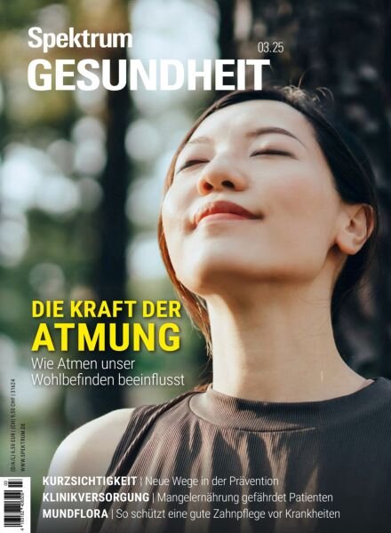 Spektrum Gesundheit – 14 Marz 2025 Cover