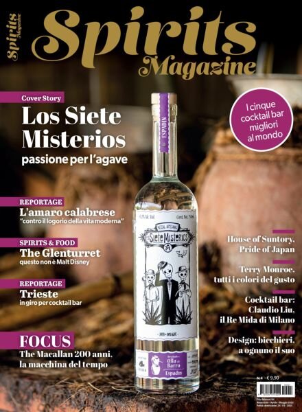 Spirits Magazine – Aprile-Maggio 2025 Cover