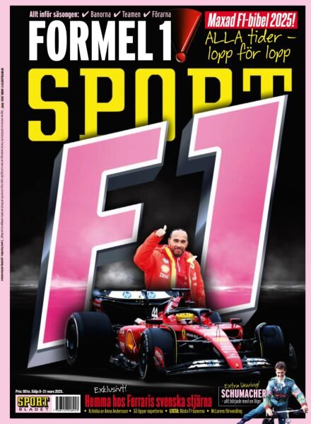 Sportbiblar – 8 Mars 2025 Cover