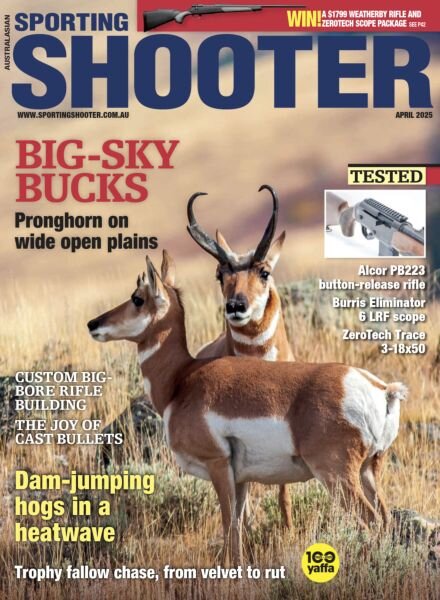 Sporting Shooter – April 2025 Cover