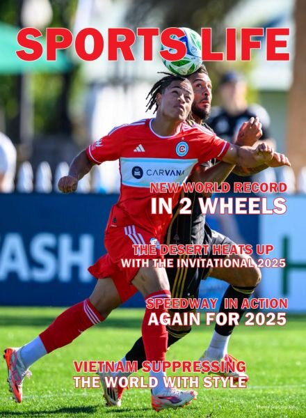 Sports Life Magazine – March 2025 Cover