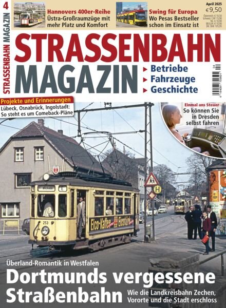 Strassenbahn Magazin – April 2025 Cover