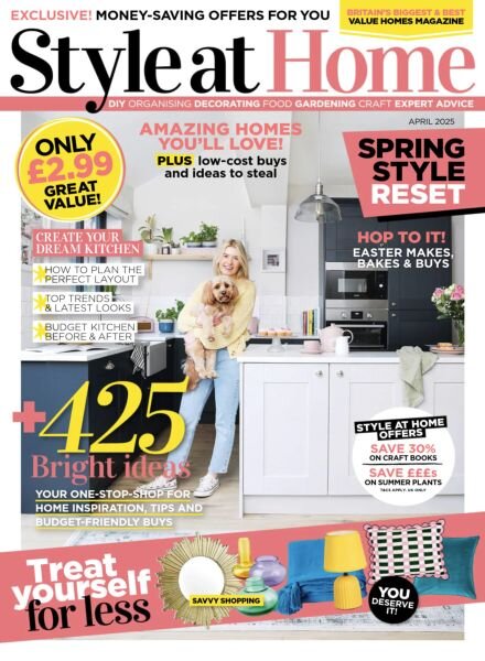 Style at Home UK – April 2025 Cover