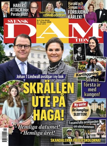 Svensk Damtidning – 12 Mars 2025 Cover