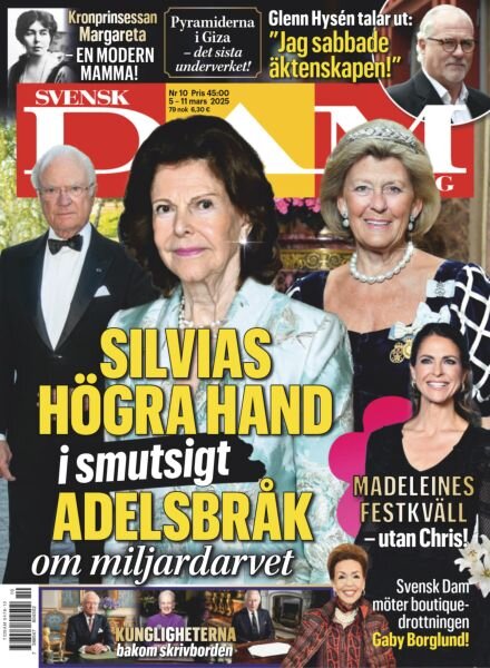 Svensk Damtidning – 5 Mars 2025 Cover