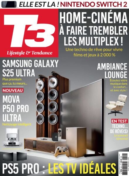 T3 France – Mars 2025 Cover