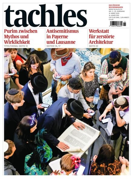 Tachles – 14 Marz 2025 Cover