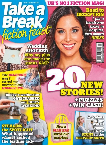 Take a Break Fiction Feast – April 2025 Cover
