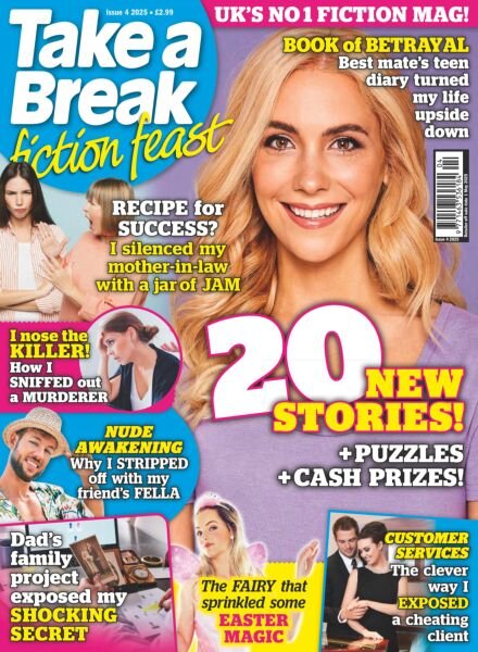 Take a Break Fiction Feast – May 2025 Cover