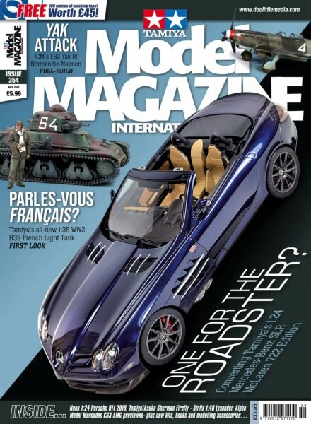 Tamiya Model Magazine – April 2025 Cover