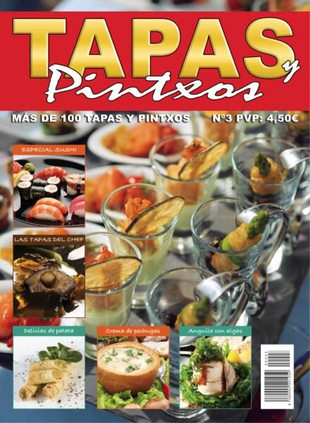 Tapas y Pintxos – Marzo 2025 Cover