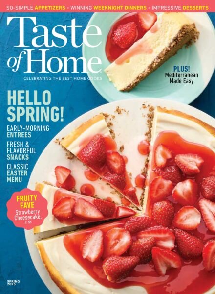 Taste of Home – Spring 2025 Cover