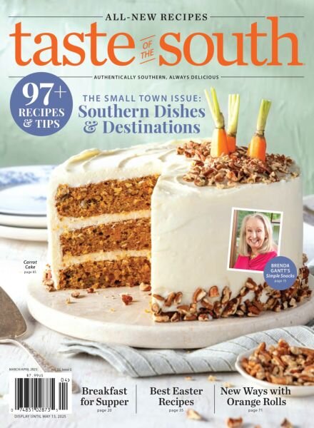 Taste of The South – March-April 2025 Cover