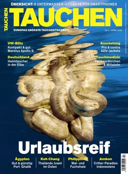 Tauchen – April 2025 Cover