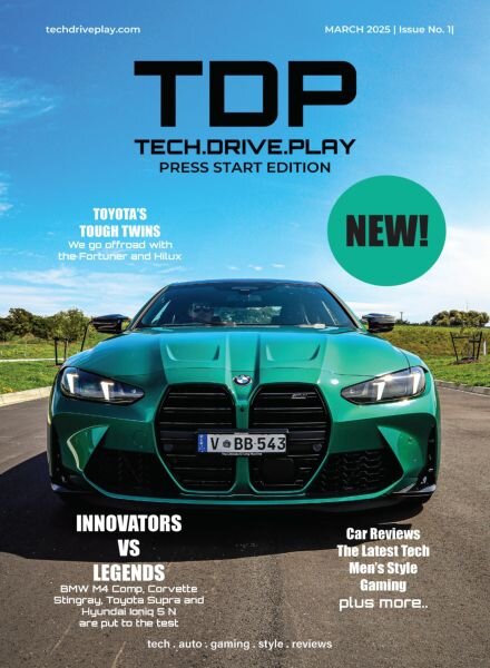techdriveplay – Issue 1 – March 2025 Cover